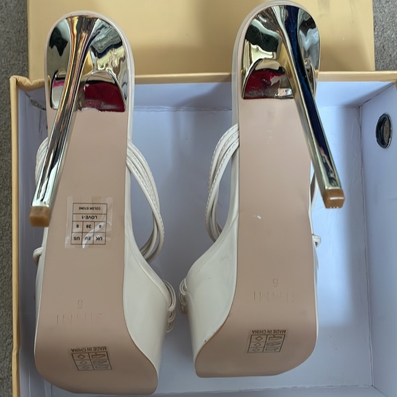Sexy Nude SIMMI LONDON 6 inch Heels - Picture 3 of 5